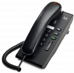 Cisco 6901Teléfono IP Estándar, 2x RJ-45, Color Carbón Vegetal 