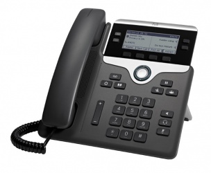 Cisco Teléfono IP con Pantalla 3.5'' 7841, Alámbrico, 4 Líneas, Altavoz, Negro ― ¡Requiere licencia consulta con servicio al cliente! 