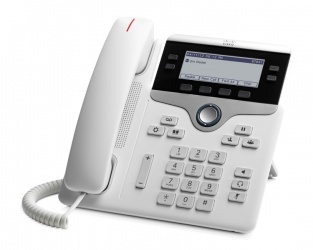 Cisco Teléfono IP 7841 con Pantalla 3.5'', Altavoz, Blanco 
