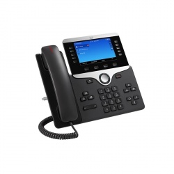Cisco Teléfono IP con Pantalla 5'' 8861, Altavoz, Negro/Plata ― ¡Requiere licencia consulta con servicio al cliente! 