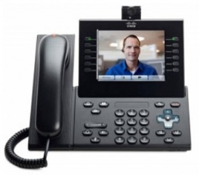 Cisco 9971 Teléfono IP Estándar con Cámara, 2x USB 2.0, Negro 