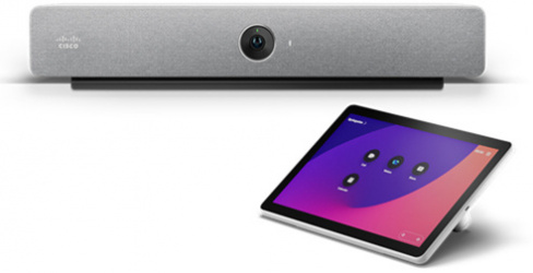 Cisco Sistema de Videoconferencia Room Bar con Micrófono/CODEC/Cámara/Pantalla Táctil, 4K Ultra HD, 2x RJ-45, 3x HDMI, 1x USB 