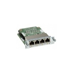 Cisco Tarjeta de Interfaz Switch de 4 Puertos Gigabit Ethernet 10/100/1000 