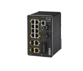 Switch Cisco Fast Ethernet IE-2000-8TC-B, 8 Puertos 10/100Mbps + 2x SFP, 8000 Entradas - Administrable 