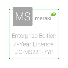 Cisco Meraki Licencia y Soporte Empresarial, 1 Licencia, 7 Años, para MS22P 