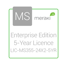 Cisco Meraki Licencia y Soporte Empresarial, 1 Licencia, 5 Años, para MS355-24X2 