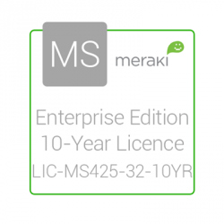 Cisco Meraki Licencia y Soporte Empresarial, 1 Licencia, 10 Años, para MS425-32 