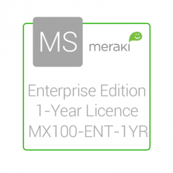 Cisco Meraki Licencia y Soporte Empresarial, 1 Licencia, 1 Año, para MX100 