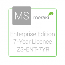 Cisco Meraki Licencia y Soporte Empresarial, 1 Licencia, 7 Años, para Z3 