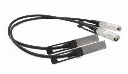 Cisco Meraki Cable QSFP+ Macho - QSFP+ Macho, 1 Metro, Negro 