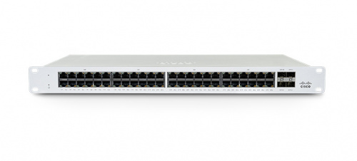 Switch Cisco MS130-48P, 48 Puertos Gigabit Ethernet 10/100/1000 48 x PoE+ 740W, 4 Puertos SFP, 4 Puertos SFP+, 104 Gbit/s, 16000 Entradas, Administrado  