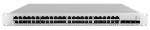 Switch Cisco Meraki Gigabit Ethernet MS210-48, 48 Puertos 1GbE + 4 Puertos 1GbE SFP, 176 Gbit/s, 32.000 Entradas - Administrable 