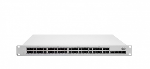 Switch Cisco Meraki Gigabit Ethernet MS250-48FP, 48 Puertos PoE+ 1GbE + 4 Puertos 10GbE SFP+, Full PoE 720W, 172Gbit/s, 32.000 Entradas - Administrable 