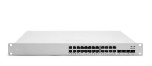 Switch Cisco Meraki Gigabit Ethernet MS350-24X, 16 Puertos PoE 1GbE + 8 Puertos mGbE RJ45 + 4 Puertos 10GbE SFP+, 740W, 272Gbit/s, 512.000 Entradas - Administrable ― Requiere trámite de NOM, causando tiempo de entrega extendido 