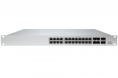 Switch Cisco Meraki Gigabit Ethernet MS355-24X2, 24 Puertos UPoE mGbE + 4 Puertos 10GbE SFP+, 2 Puertos 40GbE QSFP+, 740W, 640Gbit/s, 32.000 Entradas - Administrable ― Requiere trámite de NOM, causando tiempo de entrega extendido 