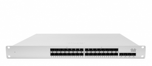Switch Cisco Meraki Gigabit Ethernet MS410-32, 32 Puertos 1GbE SFP + 4 Puertos 10GbE SFP+ Uplink, 144Gbit/s, 96.000 Entradas - Administrable ― Requiere trámite de NOM, causando tiempo de entrega extendido 