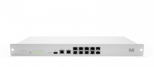 Router Cisco Meraki con Firewall MX100, Alámbrico, 750 Mbit/s, 10x RJ-45, 2x SFP ― Requiere trámite de NOM, causando tiempo de entrega extendido 