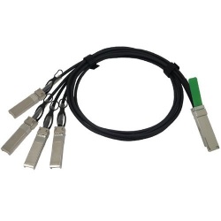 Cisco Cable QSFP+ Macho - 4x SFP+ Macho, 40 Gbit/s, 5 Metros, Negro 