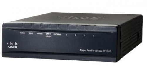 Router Cisco Ethernet RV042, Dual WAN VPN, 10/100 4 Puertos 