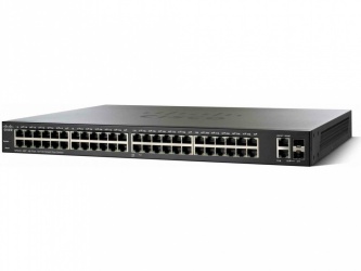 Switch Cisco Fast Ethernet SF350-48, 48 Puertos 10/100Mbps + 2 Puertos SFP, 17.6 Gbit/s, 16.384 Entradas - Gestionable 