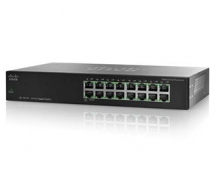 Switch Cisco Gigabit Ethernet SG100-16, 16 Puertos 10/100/1000Mbps, 48Gbit/s - No Administrable 