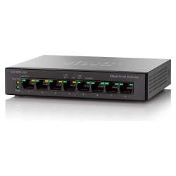 Switch Cisco Ethernet SG100D-08P, 10/100/1000Mbps, 16 Gbit/s, 8 Puertos - No Administrable 