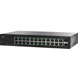 Switch Cisco Gigabit Ethernet SG102, 10/100/1000Mbps, 48Gbit/s, 24 Puertos - No Administrable 