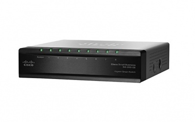 Switch Cisco Gigabit Ethernet SG200-08, 8 Puertos 10/100/1000Mbps, 13.6 Gbit/s, 8000 Entradas - Gestionado 