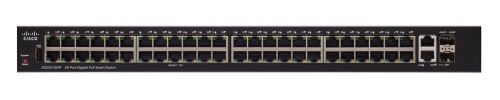 Switch Cisco Gigabit Ethernet SG250-50, 48 Puertos 10/100/1000Mpbs + 2 Puertos SFP, 100 Gbit/s, 8000 Entradas - Administrable 