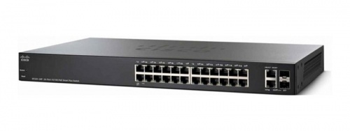 Switch Cisco Gigabit Ethernet SG250X-24P, 26 Puertos 10/100/1000Mbps + 2 Puertos SFP+, 128 Gbit/s, 8000 Entradas - Administrable 