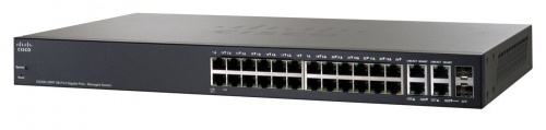 Switch Cisco Gigabit Ethernet SG300-28PP PoE+, 28 Puertos 10/100/1000Mbps, 56 Gbit/s, 16.384 Entradas – Administrable 