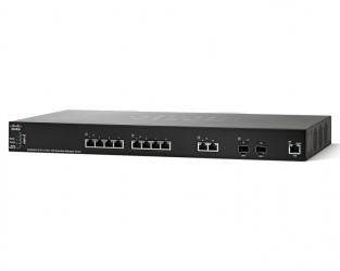 Switch Cisco Gigabit Ethernet SG350XG-2F10, 12 10G + 2 Puertos SFP+, 240 Gbit/s, 64.000 Entradas - 