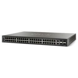 Switch Cisco Gigabit Ethernet SG500-52MP Max PoE+ Stackable, 48 Puertos 10/100/1000Mbps + 2x Combo + 2x SFP, 120 Gbit/s, 16.000 Entradas - Administrable 