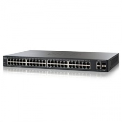 Switch Cisco Gigabit Ethernet SG200-50, 10/100/1000Mbps, 100Gbit/s, 50 Puertos, 8000 Entradas - Administrable 