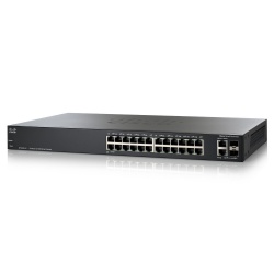Switch Cisco Fast Ethernet SF200-24, 10/100Mbps, 8.8Gbit/s, 26 Puertos, 8000 Entradas – Administrable 