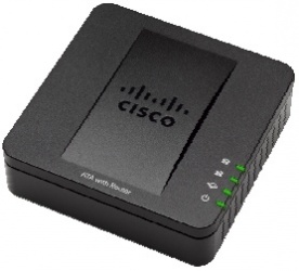 Cisco ATA con Router SPA122, 2x RJ-45, 2x RJ-11 FXS 