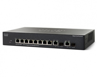 Switch Cisco Gigabit Ethernet SRW2008MP-K9, 8 Puertos 10/100/1000Mbps, 20Gbit/s, 8000 Entradas - Administrable 