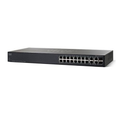 Switch Cisco Gigabit Ethernet SG300-20, 10/100/1000Mbps, 40 Gbit/s, 20 Puertos, 16.000 Entradas - Administrable 