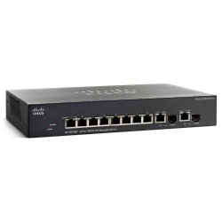 Switch Cisco Gigabit Ethernet SF302-08P, 10/100Mbps, 5.6 Gbit/s, 8 Puertos, 16.000 Entradas - Administrable 