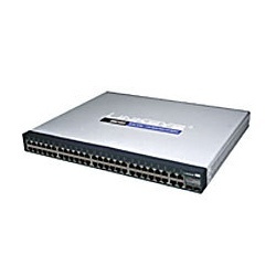 Switch Cisco Gigabit Ethernet SRW248G4, 48 Puertos 10/100Mbps + 4 Puertos SFP, 17.6bit/s, 8000 Entradas - Administrable 