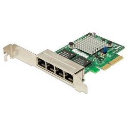 Cisco Tarjeta PCI Express Intel i350 Quad Port 1Gb, Alámbrico, 1000 Mbit/s, 4x RJ-45 