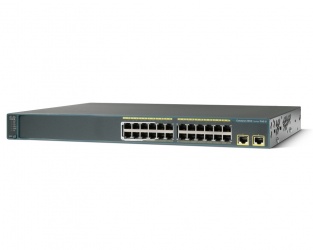 Switch Cisco Fast Ethernet Catalyst 2960-24TT-L, 10/100Mbps, 16Gbit/s, 24 Puertos, 8000 Entradas – Administrable 