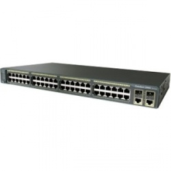 Switch Cisco Fast Ethernet Catalyst 2960-48TC-L, 10/100Mbps, 16Gbit/s, 48 Puertos, 8000 Entradas – Administrable 