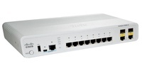 Switch Cisco Gigabit Ethernet Catalyst 2960-C 2x Dual Uplink LAN Lite, 15 Puertos 10/100/1000Mbps, 8000 Entradas - Administrable 