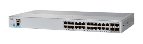Switch Cisco Gigabit Ethernet Catalyst 2960-L, 24 Puertos 10/100/1000Mbps + 4 Puertos SFP, 56 Gbit/s, 8000 Entradas - Administrable 