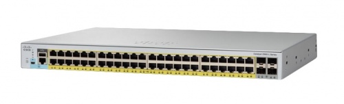 Switch Cisco Gigabit Ethernet Catalyst 2960-L, 48 Puertos 10/100/1000Mbps + 4 Puertos SFP, 104 Gbit/s, 8000 Entradas - Administrable 