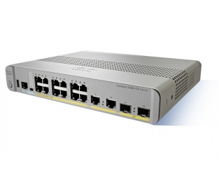Switch Cisco Gigabit Ethernet Catalyst 3560-CX Data IP Base, 12 Puertos 10/100/1000Mbps + 2 Puertos SFP - Administrable 