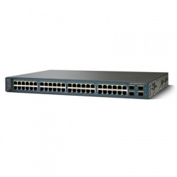 Switch Cisco Gigabit Ethernet WS-C3560V2-48TS-S, 10/100/1000Mbps, 48 Puertos - Administrable 