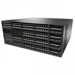 Switch Cisco Gigabit Ethernet Catalyst 3650 Base IP, 24 Puertos 10/100/1000Mbps + 4 Puertos SFP, 88 Gbit/s, 32.000 Entradas - Administrable 