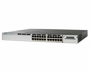 Switch Cisco Gigabit Ethernet Catalyst 3750X-24P-L, 24 Puertos 10/100/1000Mbps, 160Gbit/s - Administrable 